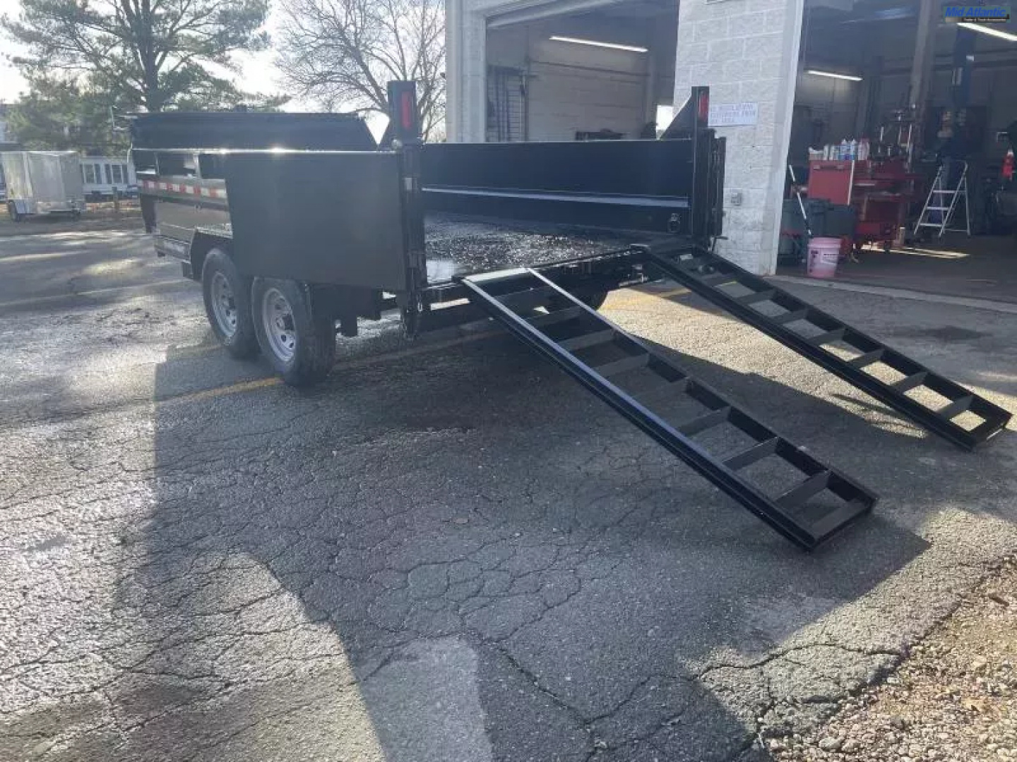 New 2026 Sure-Trac 82 IN x 14 HD Low Profile Dump Trailer  14K Telescopic