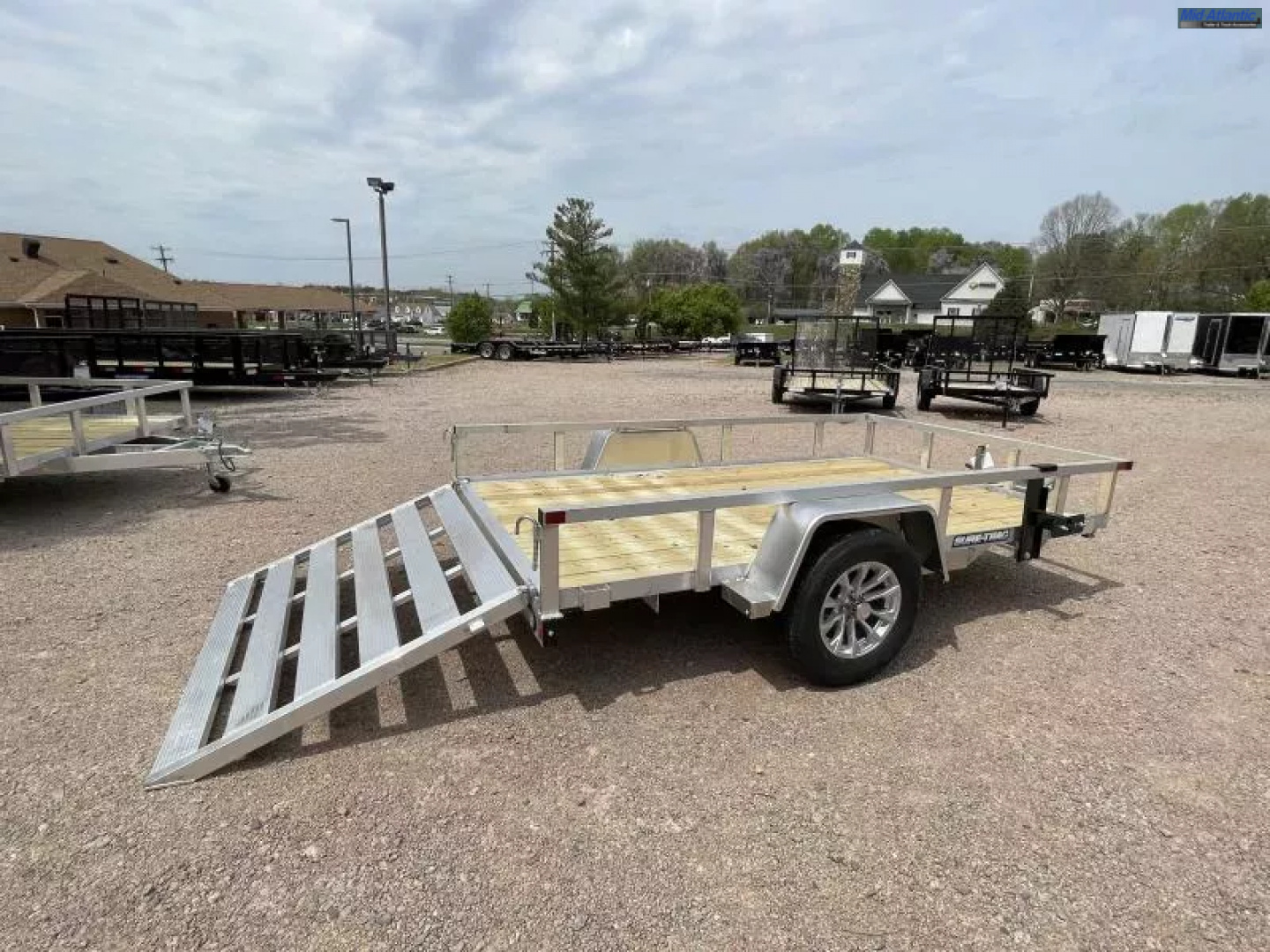 New 2026 Sure-Trac 6 x 10 Aluminum Tube Top Utility 3K