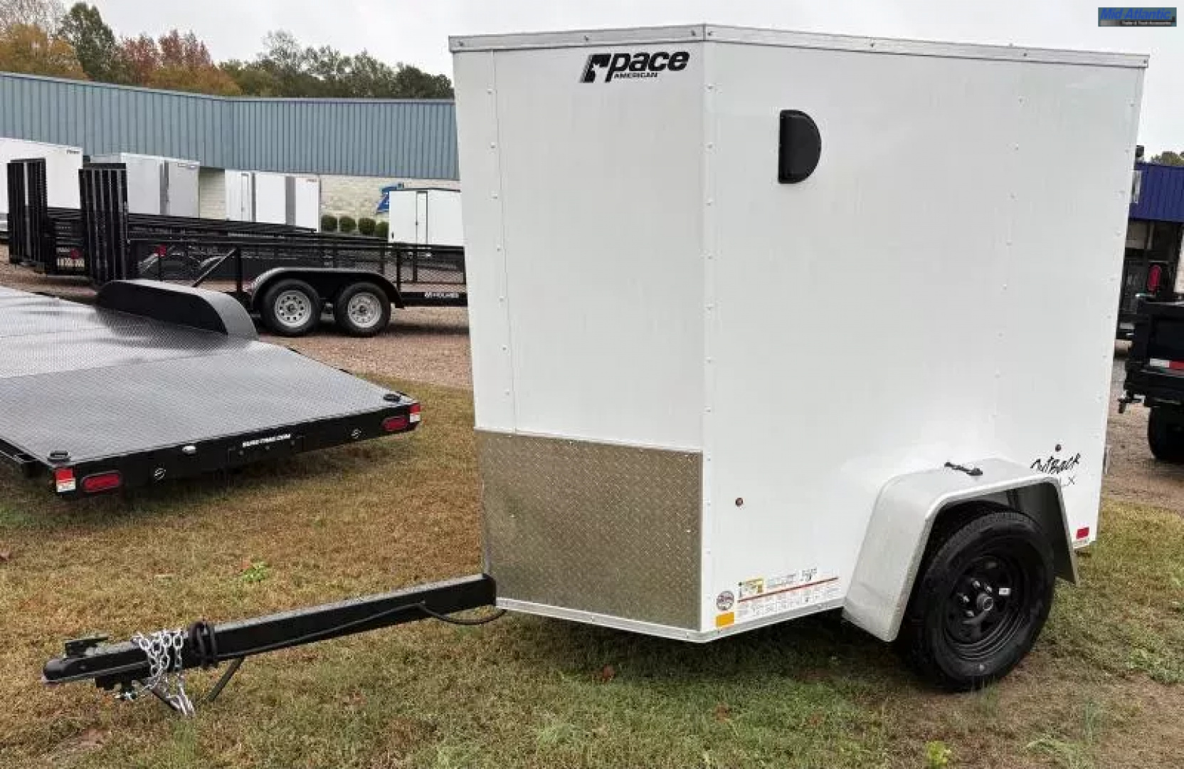 New 2026 Pace American Ll Cargo - St Dlx Ft V-nose Single Cargo / Enclosed Trailer