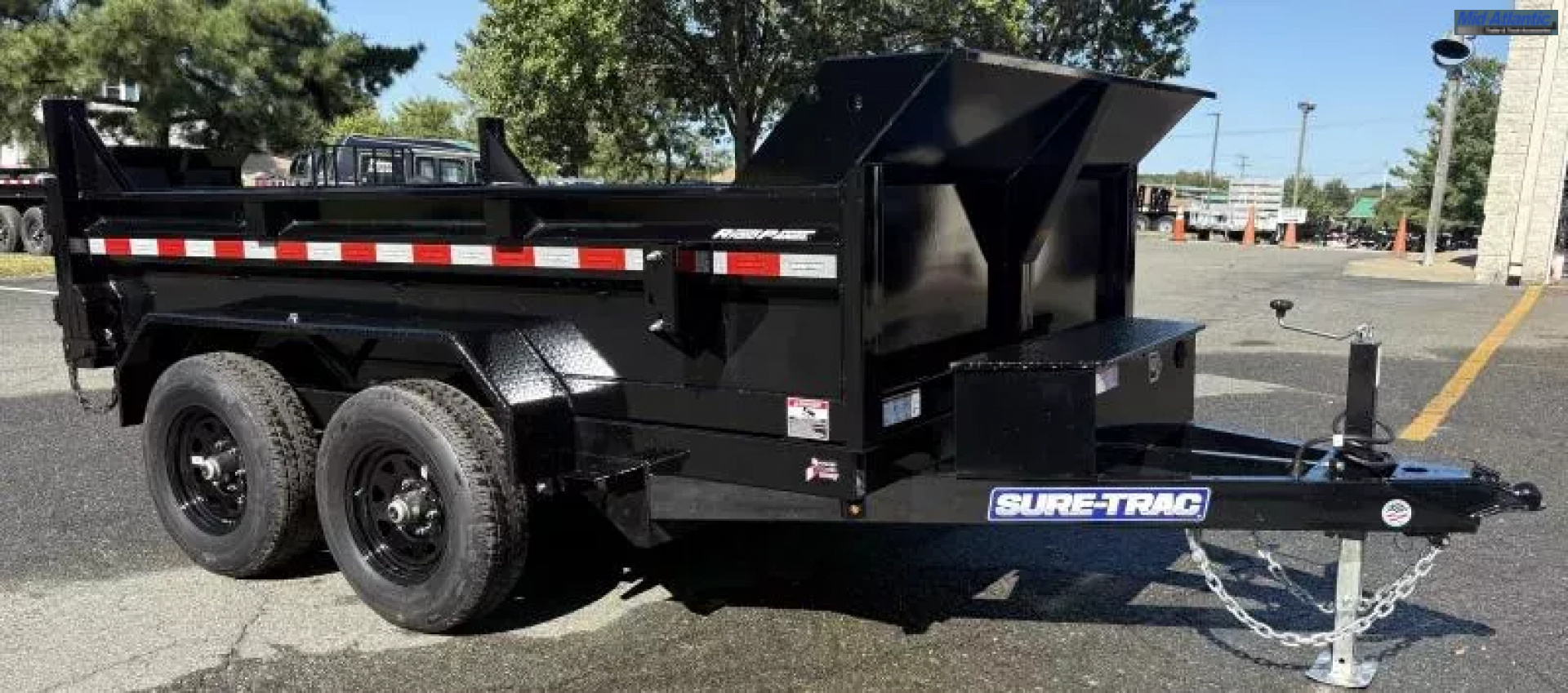 New 2026 Sure-Trac 6 x 10 SD Low Profile Dump Trailer  10K Single Ram