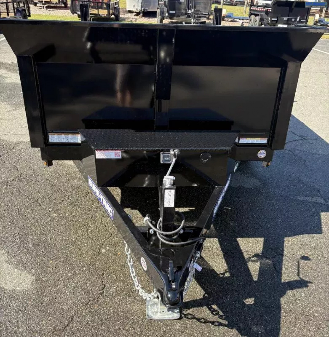 New 2026 Sure-Trac 6 x 10 SD Low Profile Dump Trailer  10K Single Ram