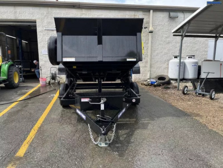 New 2026 Sure-Trac 6 x 10 SD Low Profile Dump Trailer  10K Single Ram