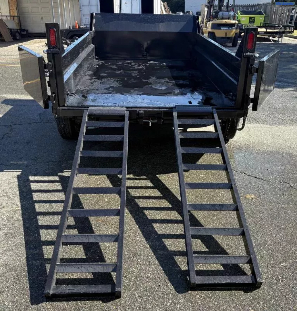 New 2026 Sure-Trac 6 x 10 SD Low Profile Dump Trailer  10K Single Ram