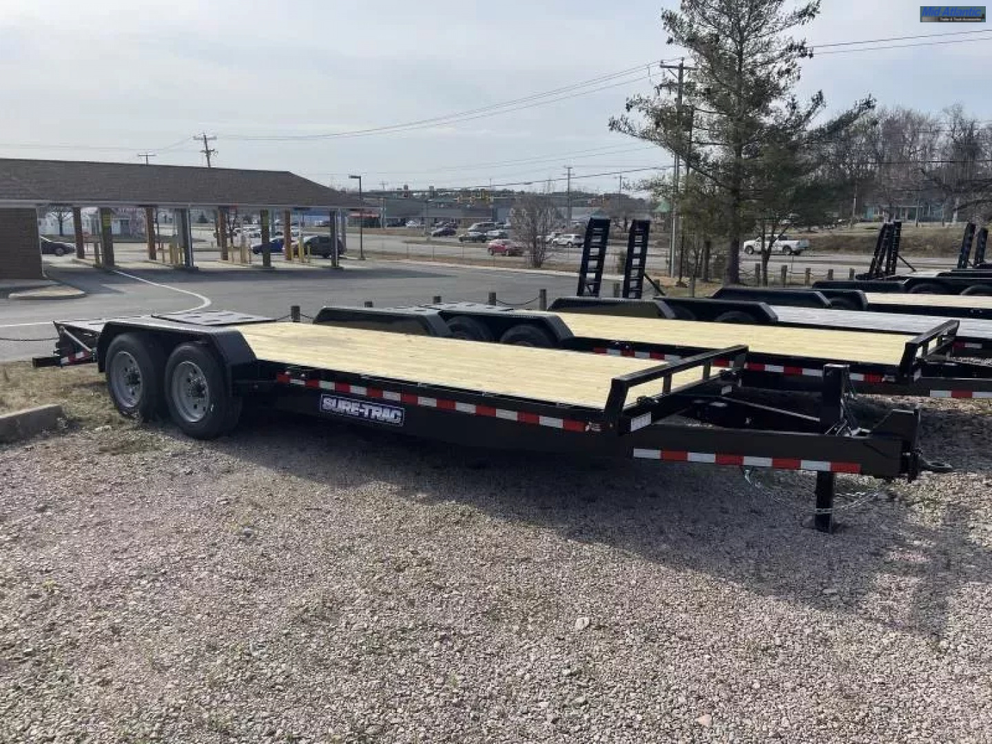 New 2026 Sure-Trac 7 x 20 (17+3) Universal Ramp Equipment 14K