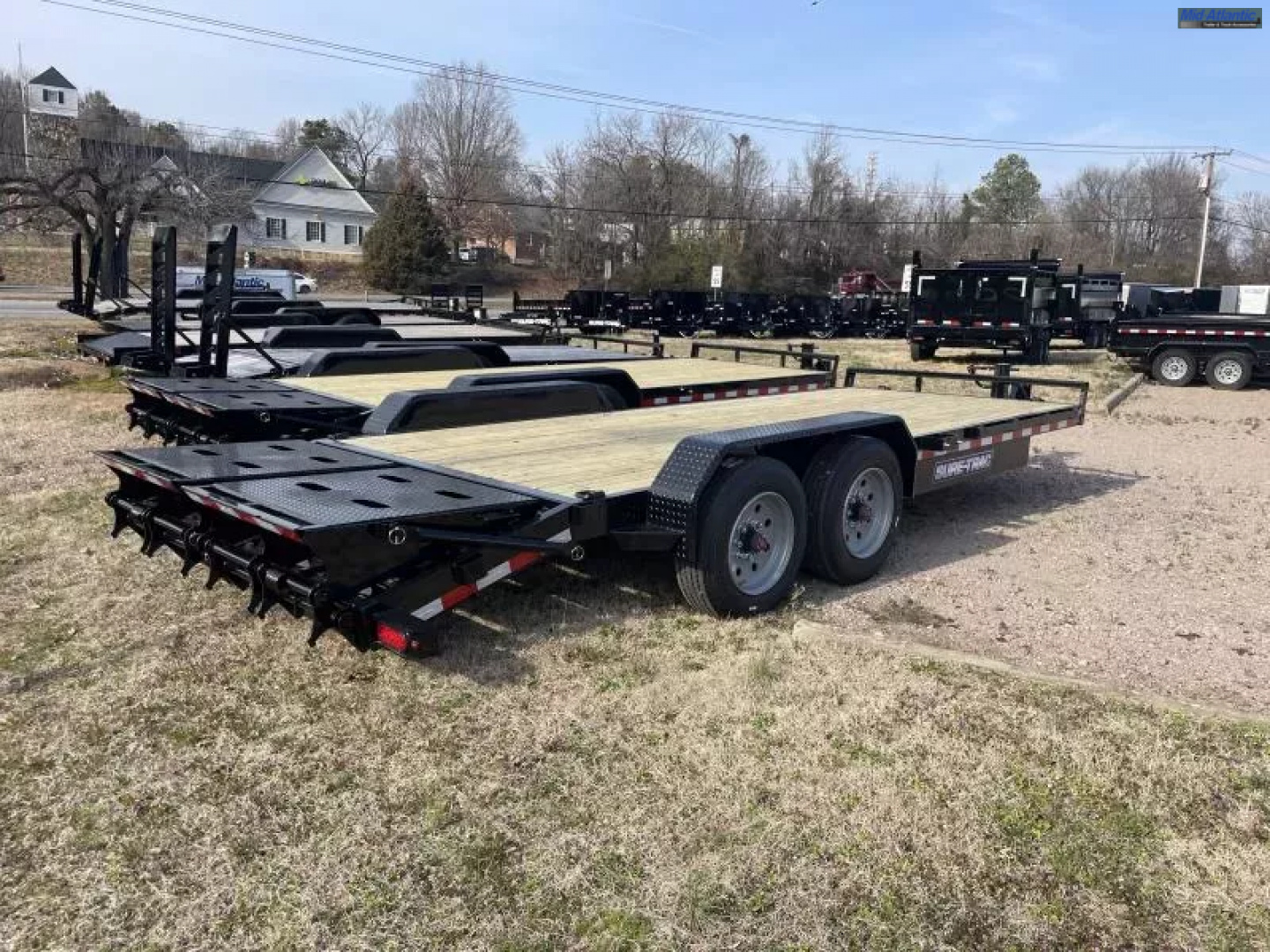 New 2026 Sure-Trac 7 x 20 (17+3) Universal Ramp Equipment 14K