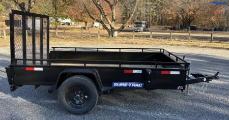 New 2026 Sure-Trac 6 x 10 Steel Side Utility 3K