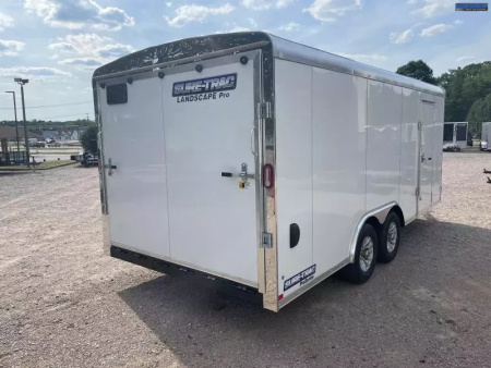New 2025 Sure-Trac 8.5 x 20 Landscape Pro Enclosed Round Top Cargo Trailer  10K