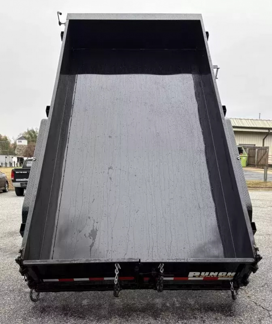 New 2026 Punch Trailers 7x14  14k Dump Trailer