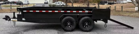 New 2026 Punch Trailers 7x14  14k Dump Trailer