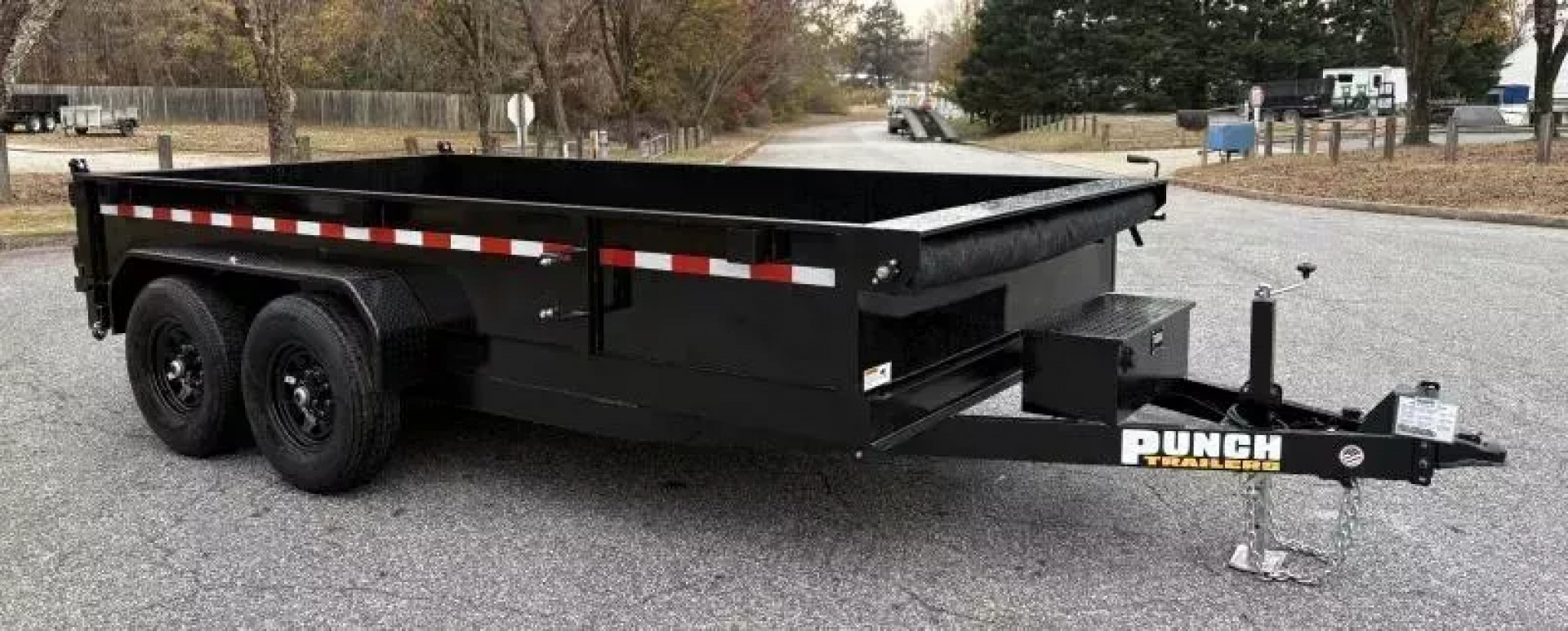 New 2026 Punch Trailers 7x14  14k Dump Trailer