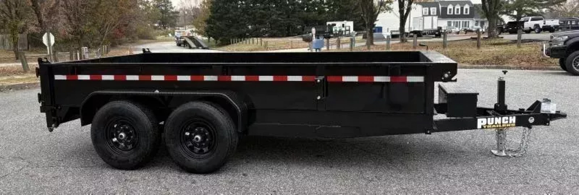 New 2026 Punch Trailers 7x14  14k Dump Trailer