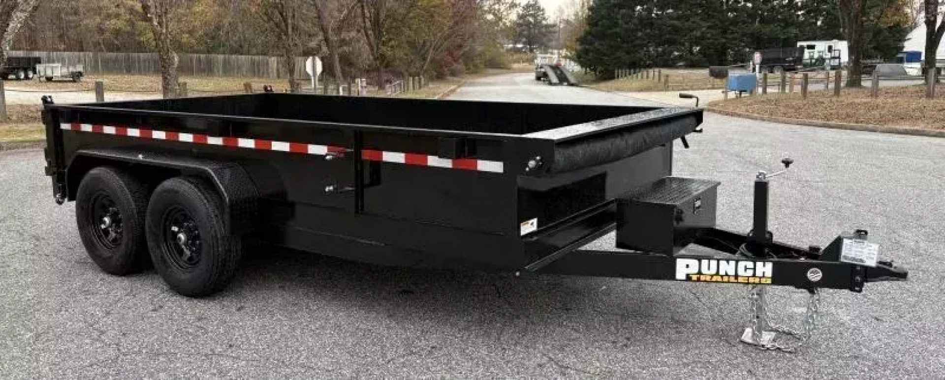 New 2026 Punch Trailers 7x14  14k Dump Trailer