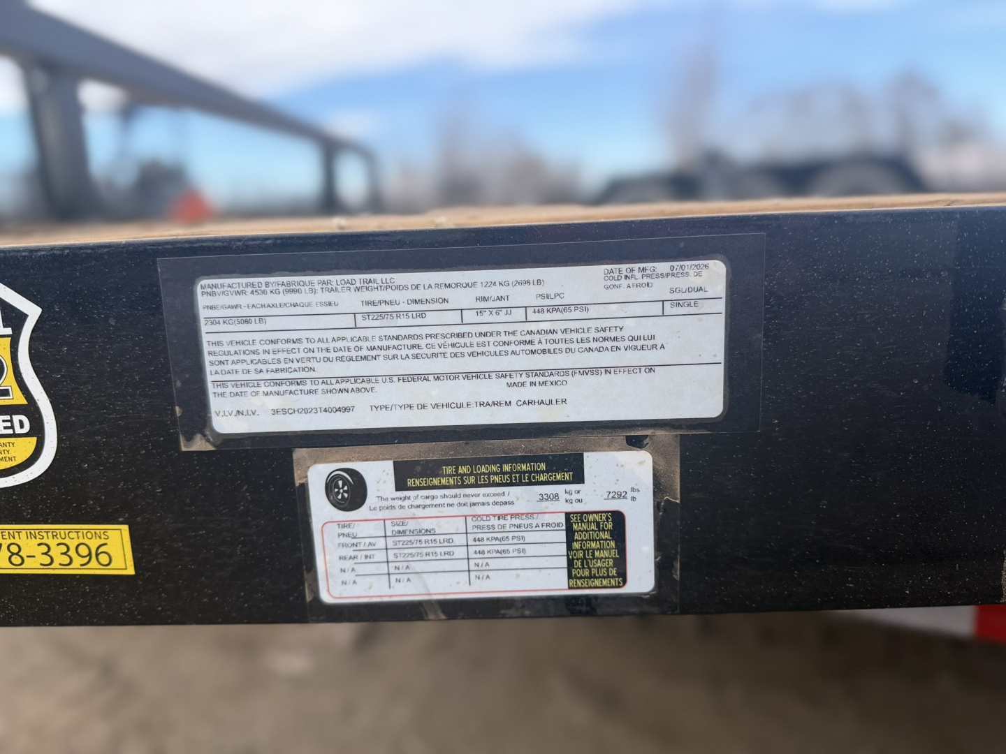 New 2026 Load Trail 7-20 Heavy Duty Car Hauler 10K GVWR