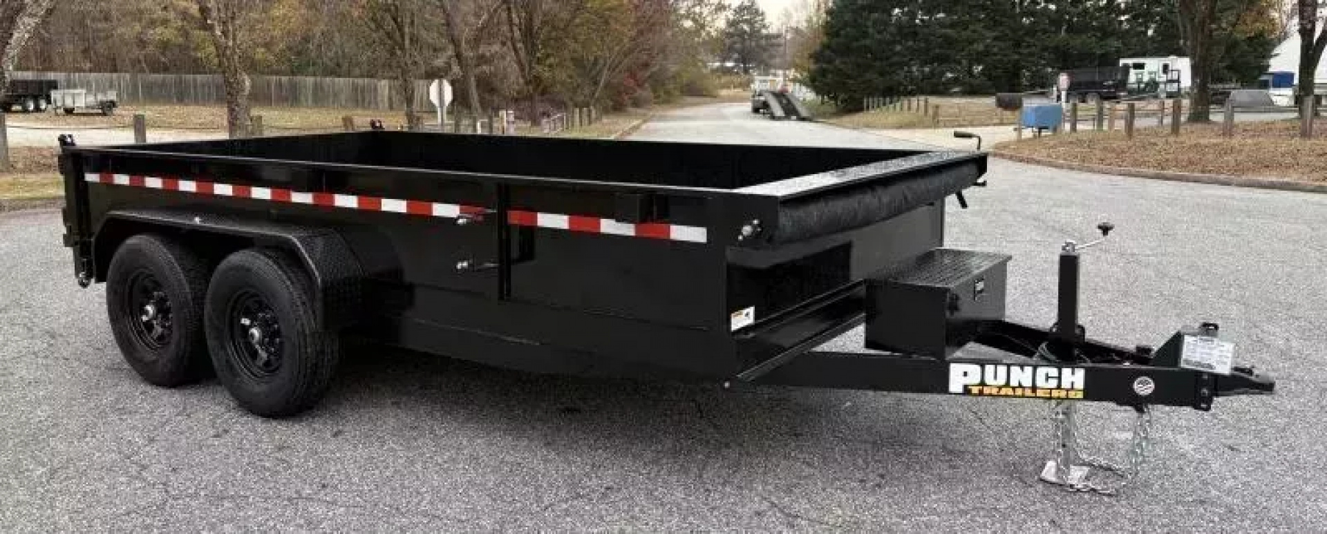 New 2026 Punch Trailers 7x14  14k Dump Trailer