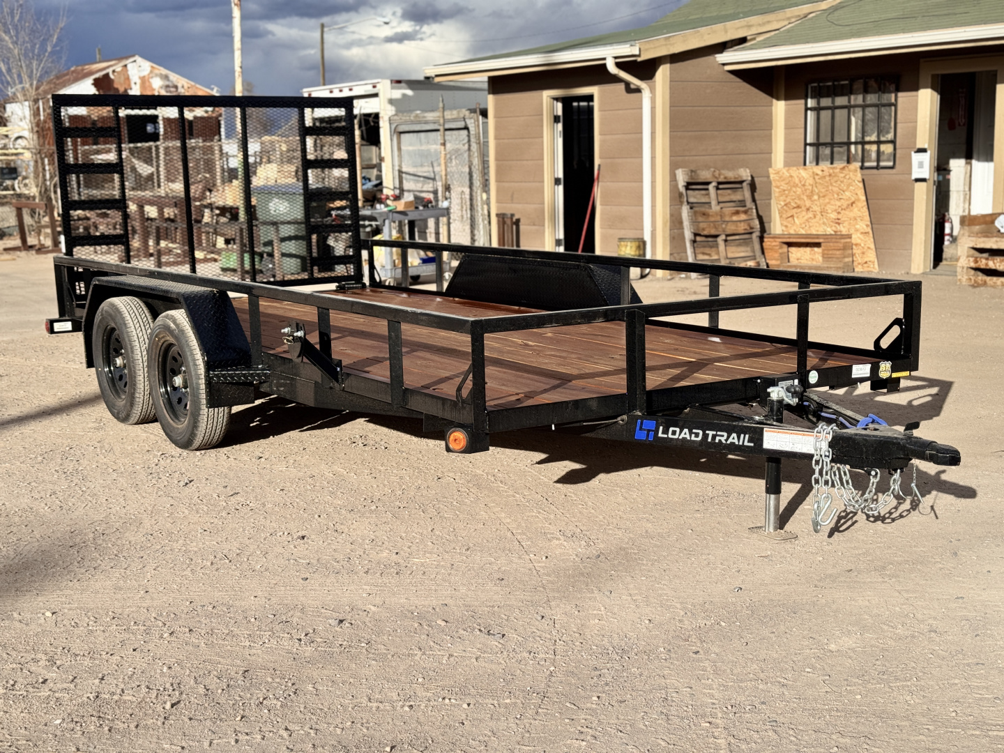 New 2026 Load Trail 7-16 Tandem Axle Ramp Gate Utility 7K GVWR