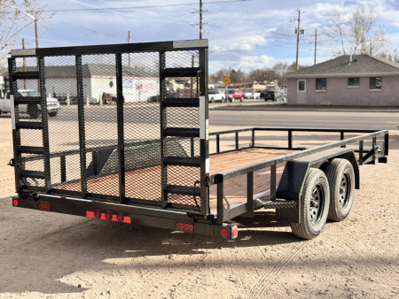 New 2026 Load Trail 7-16 Tandem Axle Ramp Gate Utility 7K GVWR