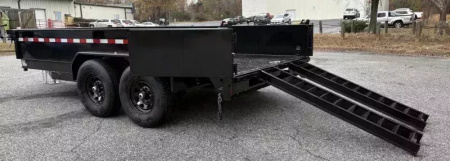 New 2026 Punch Trailers 7x14  14k Dump Trailer