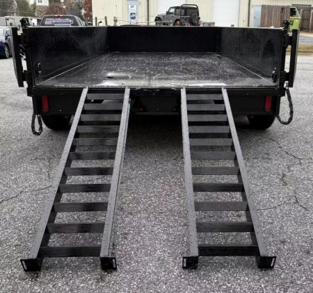 New 2026 Punch Trailers 7x14  14k Dump Trailer