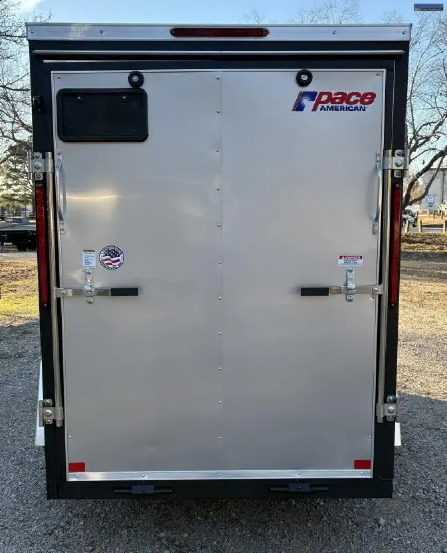 New 2026 Pace American Outback Dlx V-nose Enclosed Trailer
