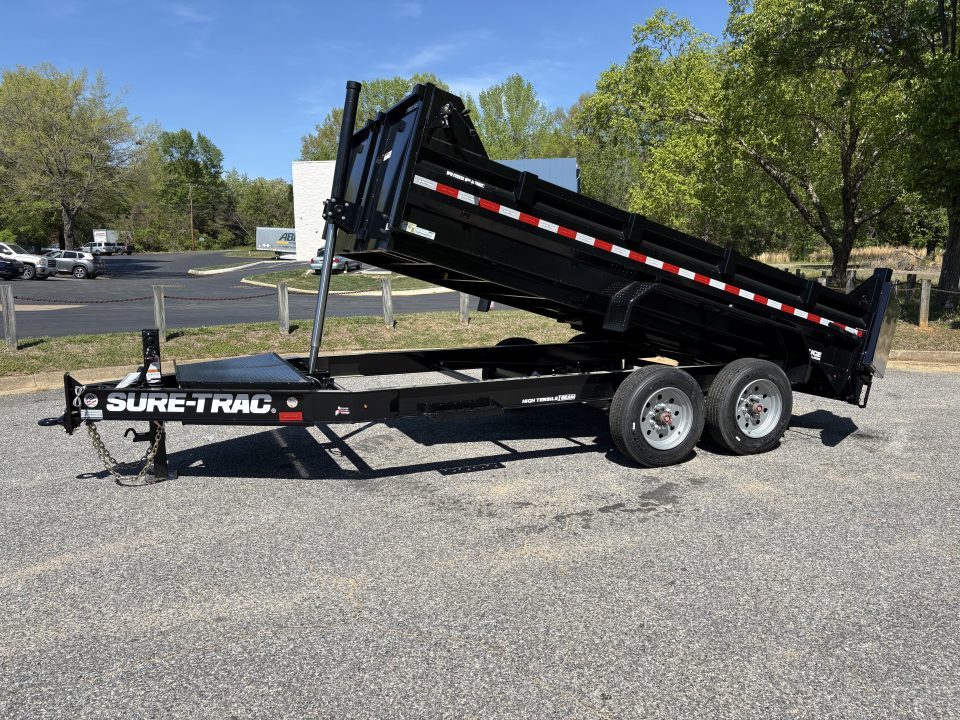 New 2026 Sure-Trac 7 x 14 Pro Series Telescopic Dump 17.6K