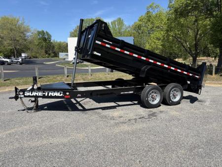 New 2026 Sure-Trac 7 x 14 Pro Series Telescopic Dump 17.6K
