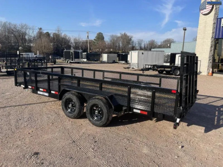 New 2026 Sure-Trac 7 x 18 Tube Top Mesh10K