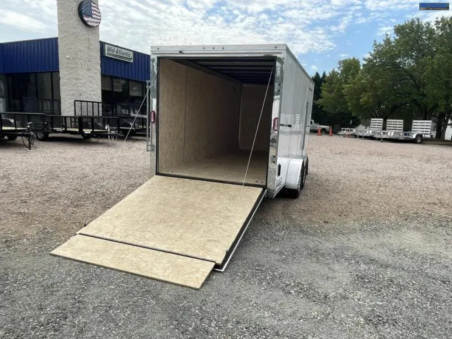 New 2026 Sure-Trac 7 x 16 Pro Series Enclosed Wedge Cargo Trailer  TA 7K