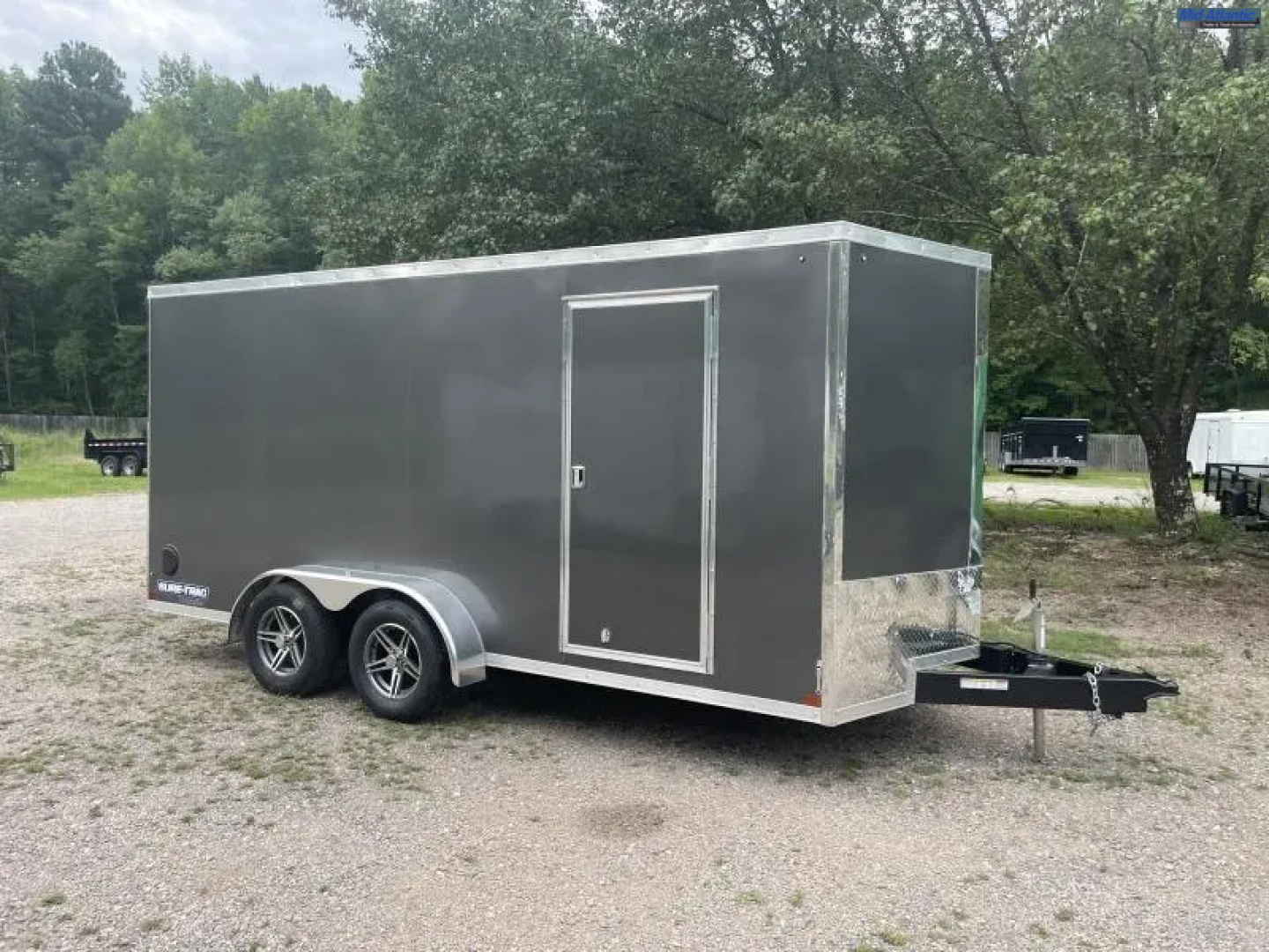 New 2026 Sure-Trac 7 x 16 Pro Series Enclosed Wedge Cargo Trailer  TA 7K