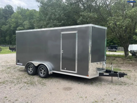 New 2026 Sure-Trac 7 x 16 Pro Series Enclosed Wedge Cargo Trailer  TA 7K