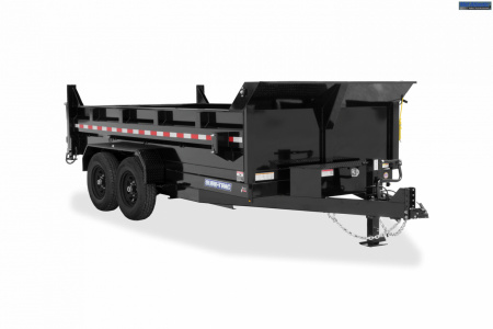 New 2026 Sure-Trac 7 x 16 HD Telescopic Dump 14K