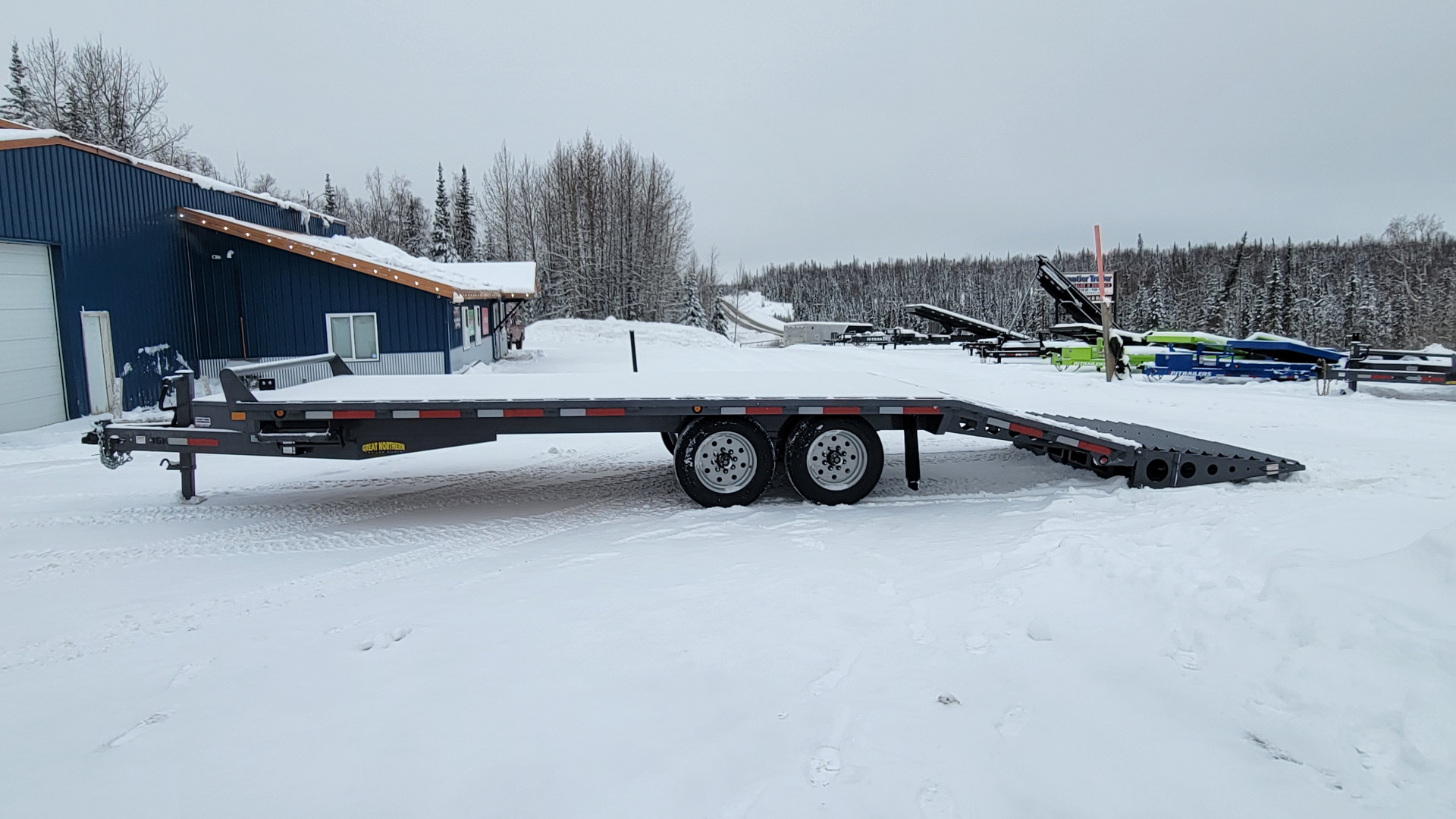 New 2026 Great Northern Trailer Works 16K Deckover Trailer