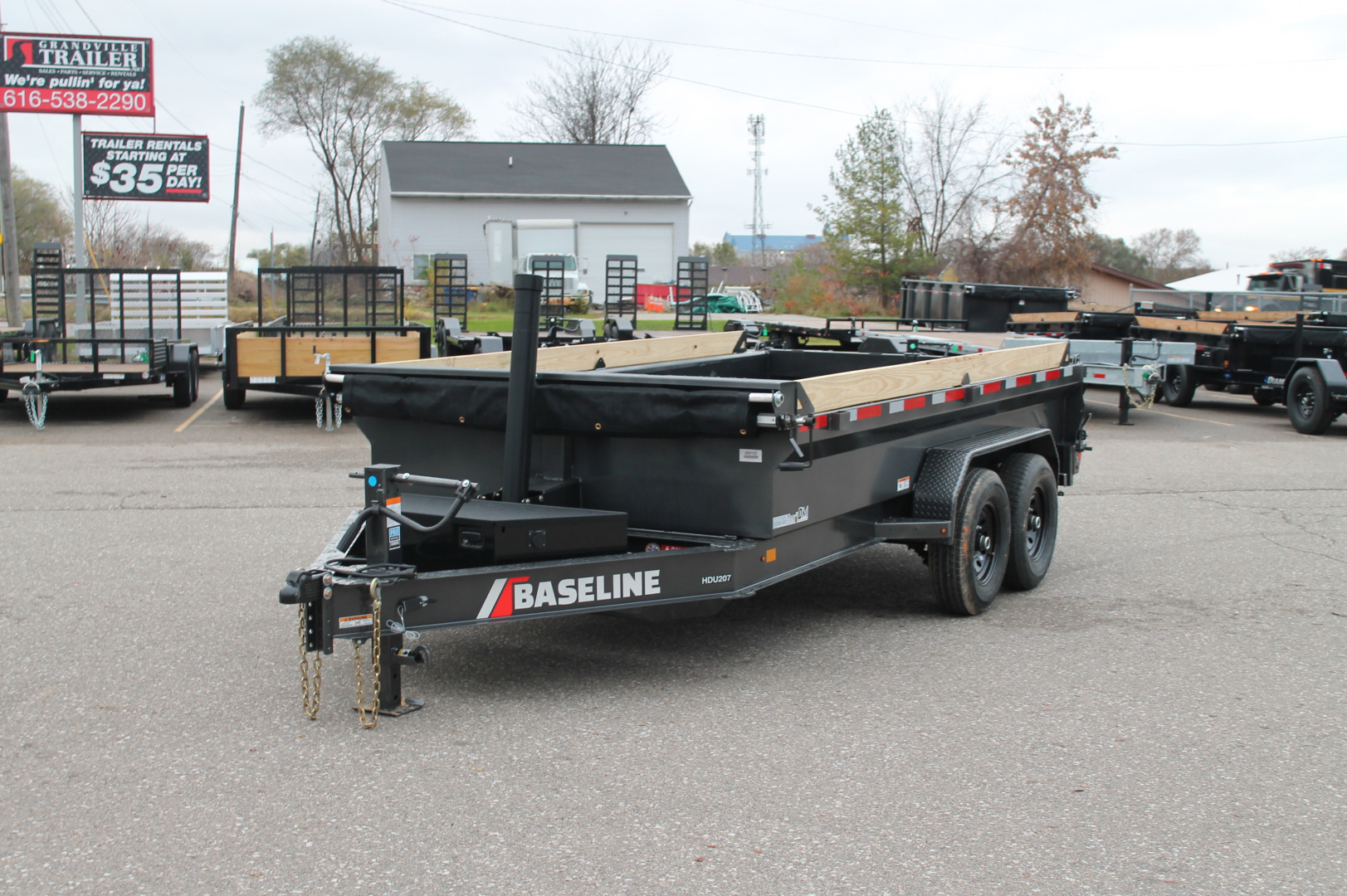 New 2026 Diamond C Trailers BASELINE HDU208 16X82 Dump Trailer