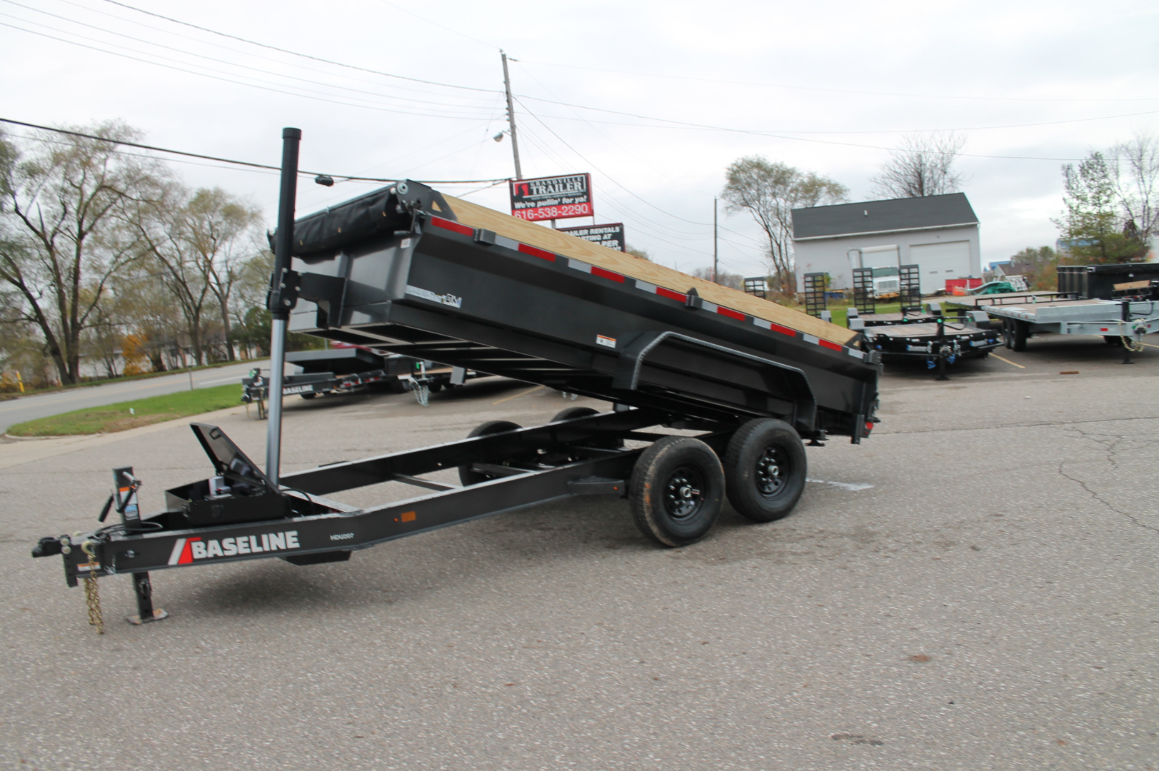 New 2026 Diamond C Trailers BASELINE HDU208 16X82 Dump Trailer