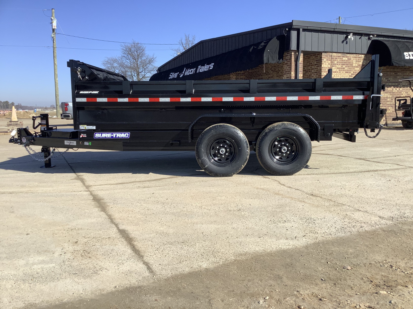 New 2026 Sure-Trac Sure-Trac 7x14 (14K) Telescopic Dump Trailer