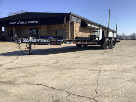 New 2026 Sure-Trac Pro Series 82x22 (17.6K) Tilt Equipment Trailer Equipment Trailer