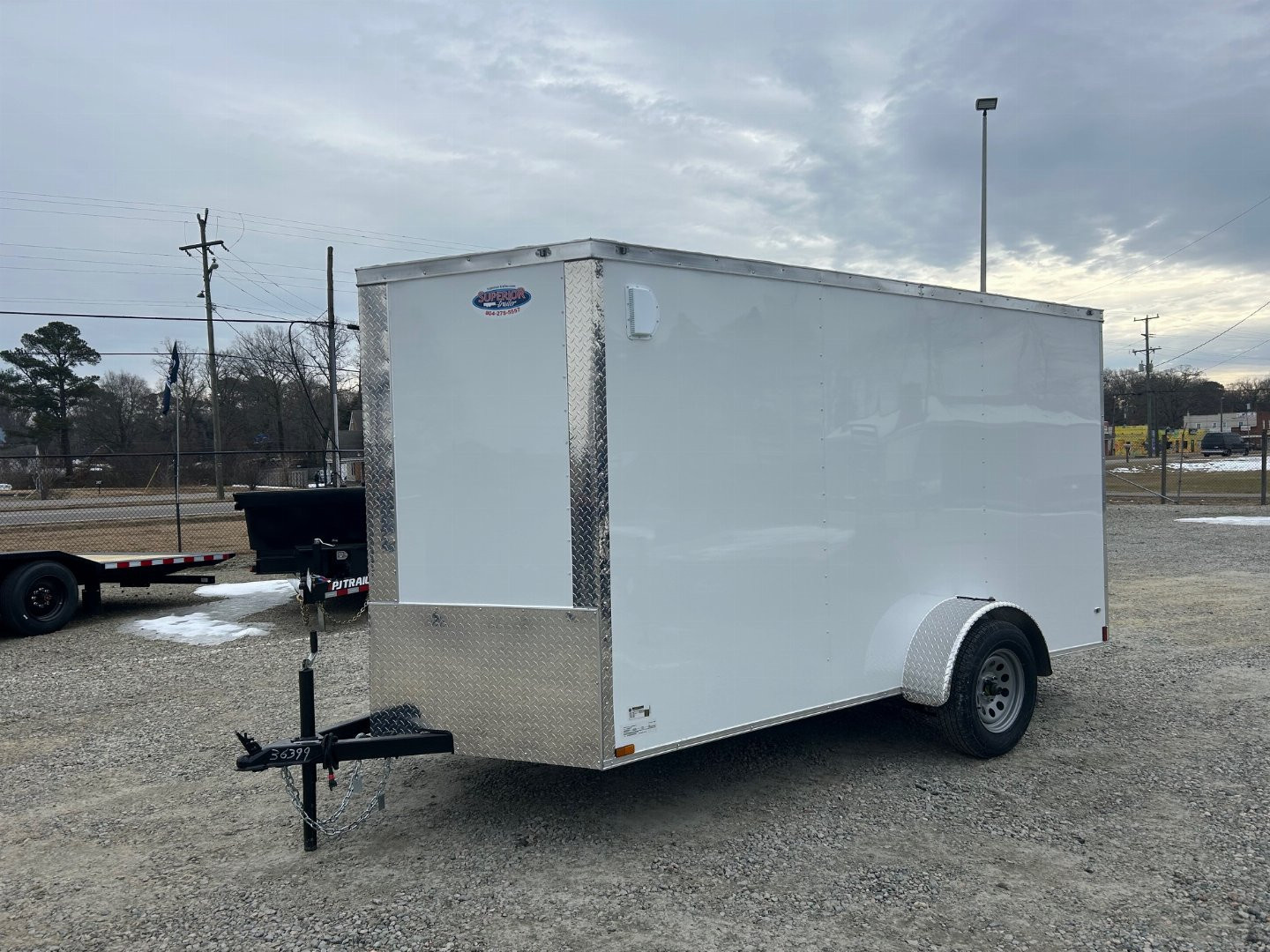 New 2026 Anvil 6X12 w/ 6" Extra Height & Ramp Cargo / Enclosed Trailer