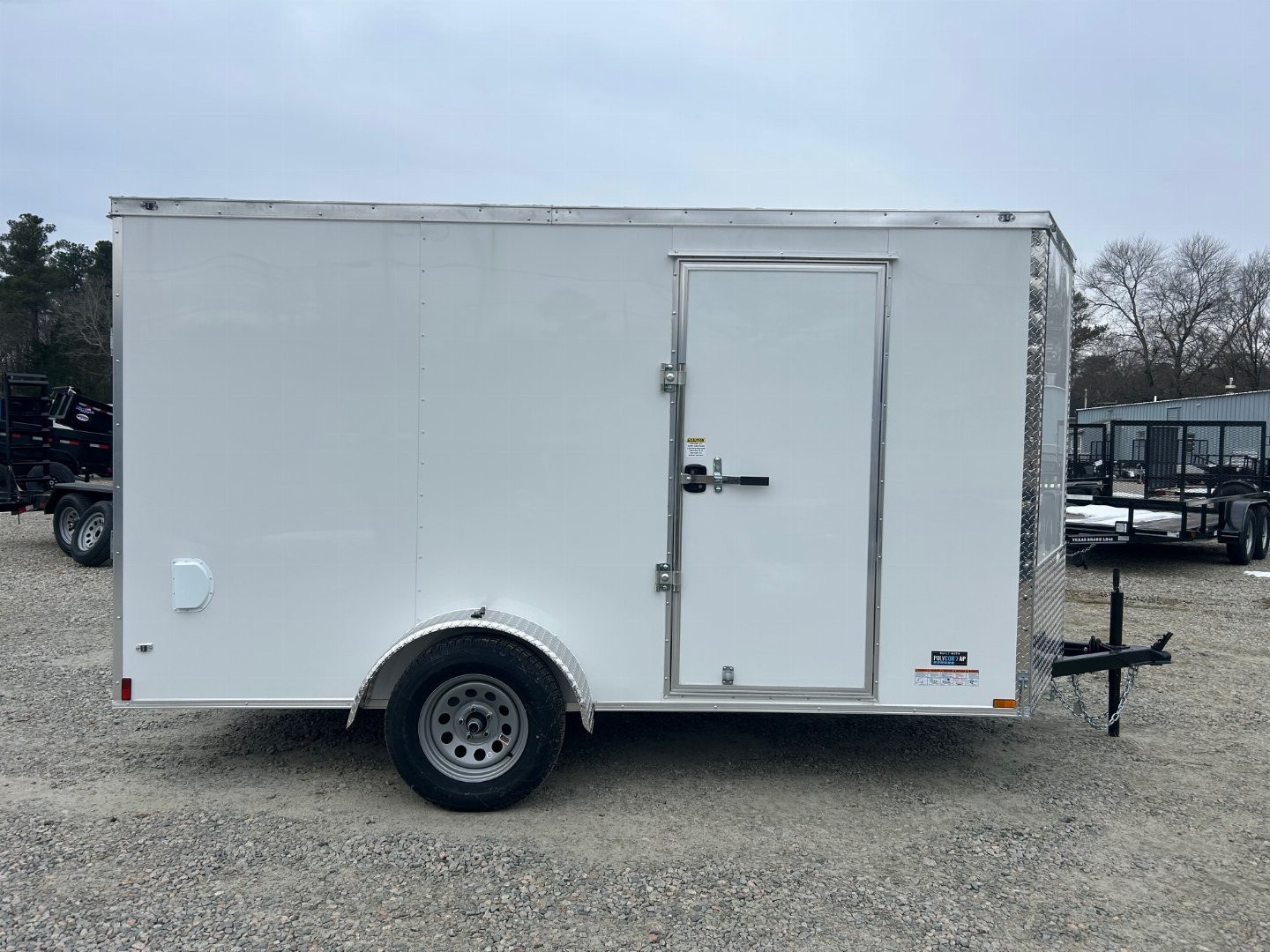 New 2026 Anvil 6X12 w/ 6" Extra Height & Ramp Cargo / Enclosed Trailer