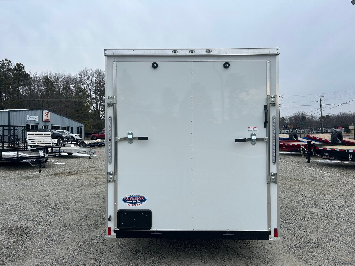 New 2026 Anvil 6X12 w/ 6" Extra Height & Ramp Cargo / Enclosed Trailer