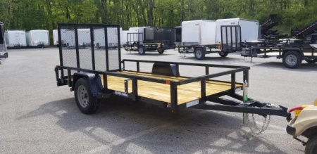 New 6 x 12 Sure-Trac Tube Top Utility Trailer 3k