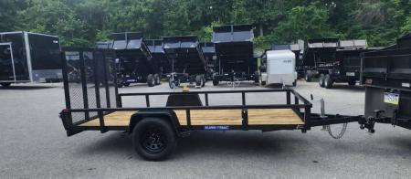 New 6 x 12 Sure-Trac Tube Top Utility Trailer 3k