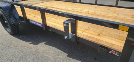 New 7 x 14 Sure-Trac Tube Top Utility Trailer 3k