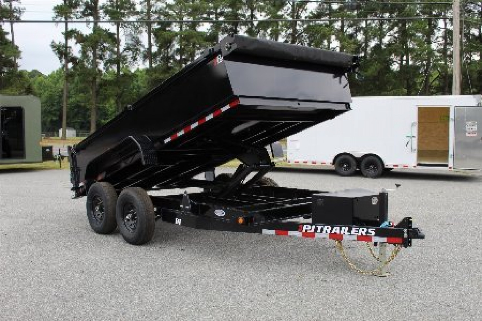 New 2026 PJ Trailers D7 7x14 Dump 14K Dump Trailer
