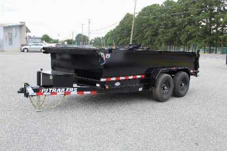 New 2026 PJ Trailers D7 7x14 Dump 14K Dump Trailer