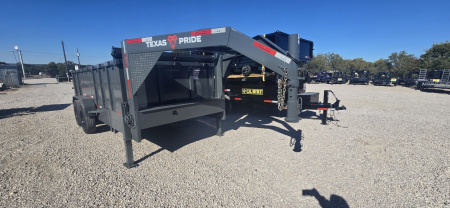 New 2026 Texas Pride - Gooseneck - 16' x 3' - 18 Ply - Spare - Dump Trailer