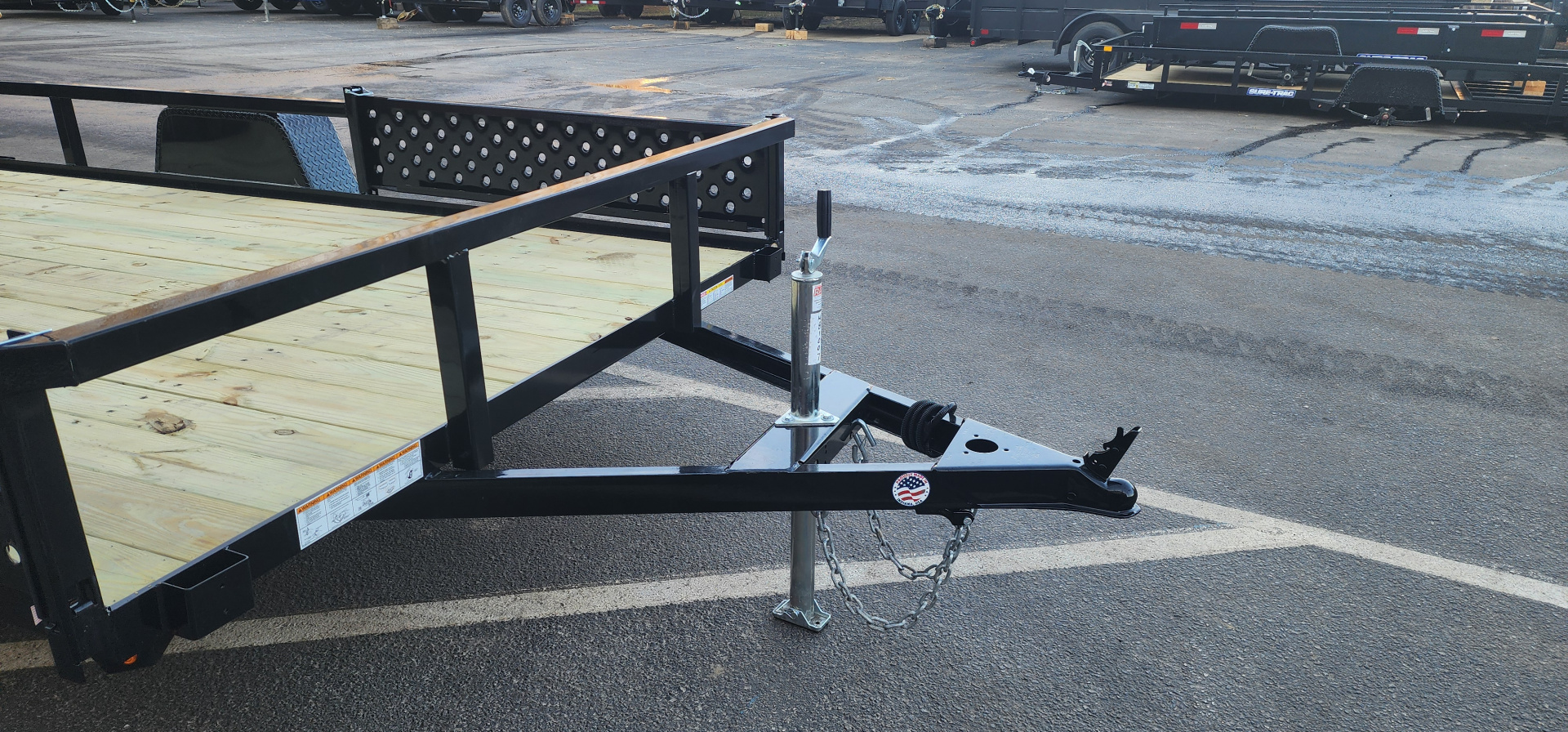 New 7 x 12 Sure-Trac ATV Tube Top Utility Trailer 3k