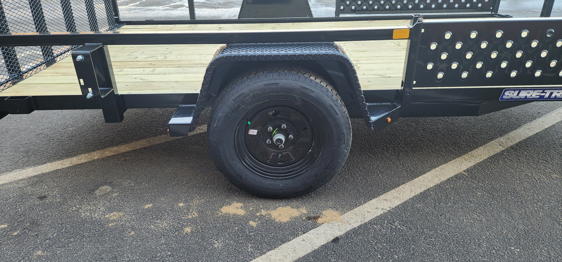 New 7 x 12 Sure-Trac ATV Tube Top Utility Trailer 3k