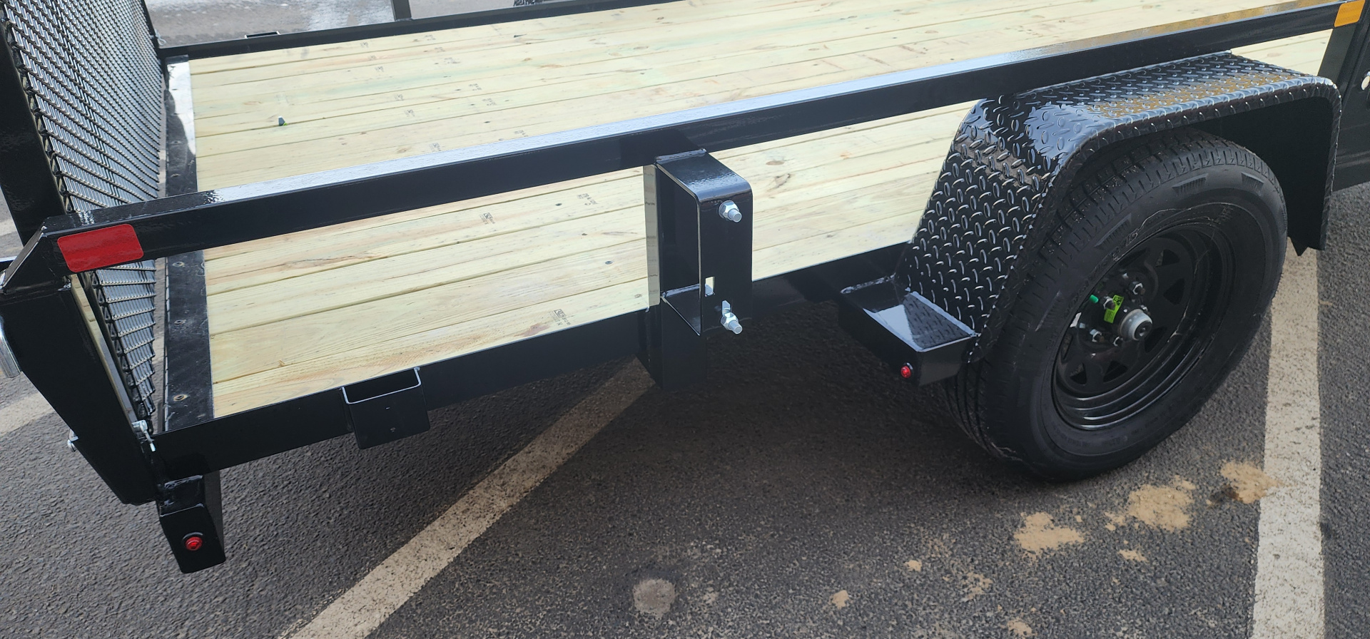 New 7 x 12 Sure-Trac ATV Tube Top Utility Trailer 3k