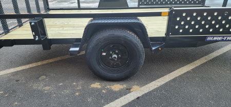 New 7 x 12 Sure-Trac ATV Tube Top Utility Trailer 3k