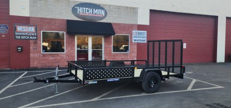 New 7 x 12 Sure-Trac ATV Tube Top Utility Trailer 3k