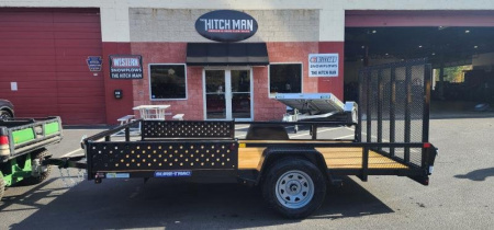 New 7 x 12 Sure-Trac ATV Tube Top Utility Trailer 3k